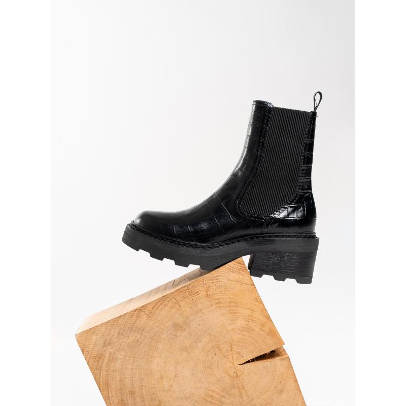 MIKE CHELSEA - PRINT CROCO - BLACK